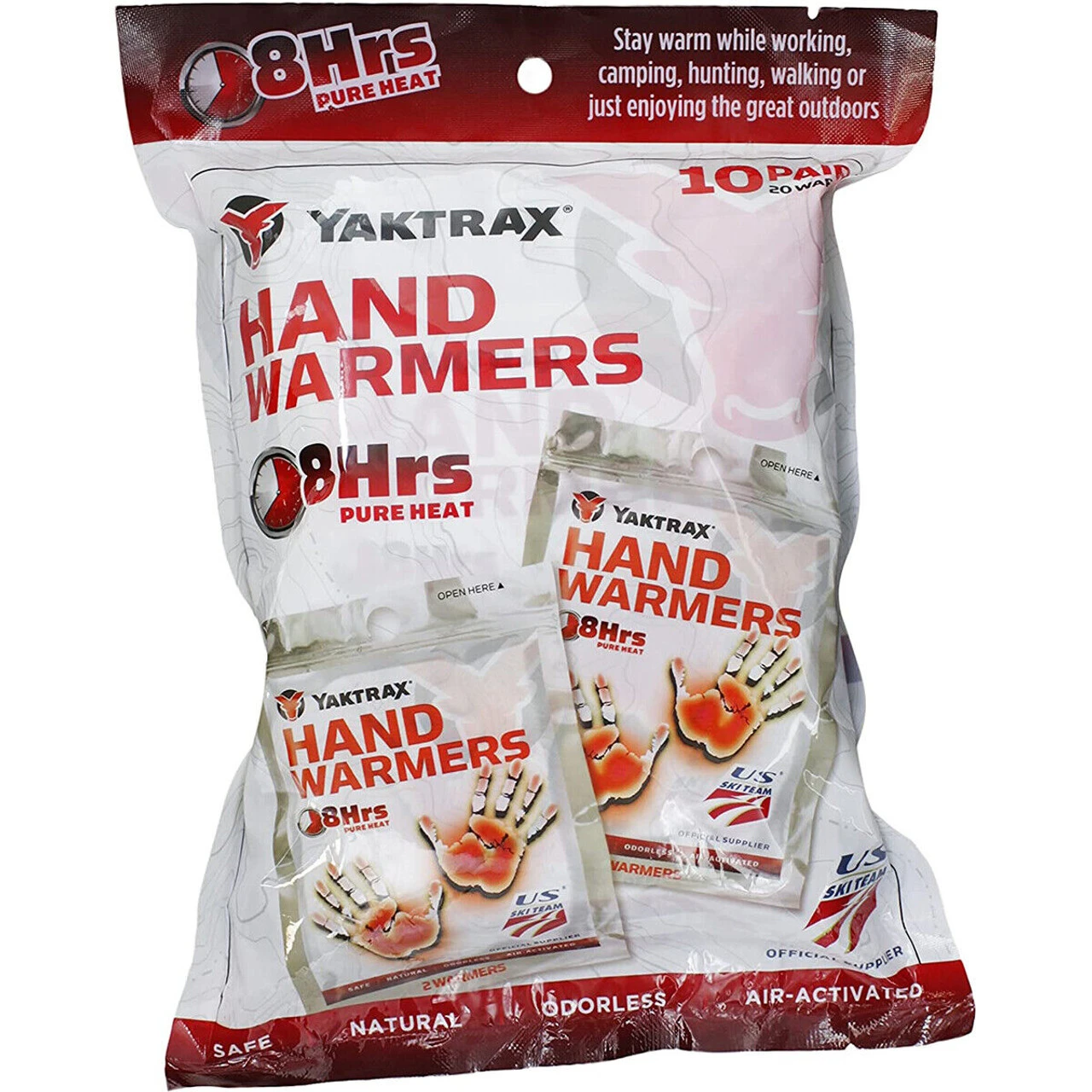 Yaktrax Hand Warmers 10 Pack 3 Yaktrax Hand Warmers 10 Pack