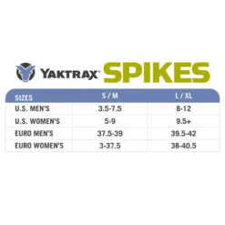 Yaktrax Spikes - LRG/XL 9 Yaktrax Spikes - LRG/XL -Fishing Equipment Shop 08541 spikes traction device 04 69758.1610990851