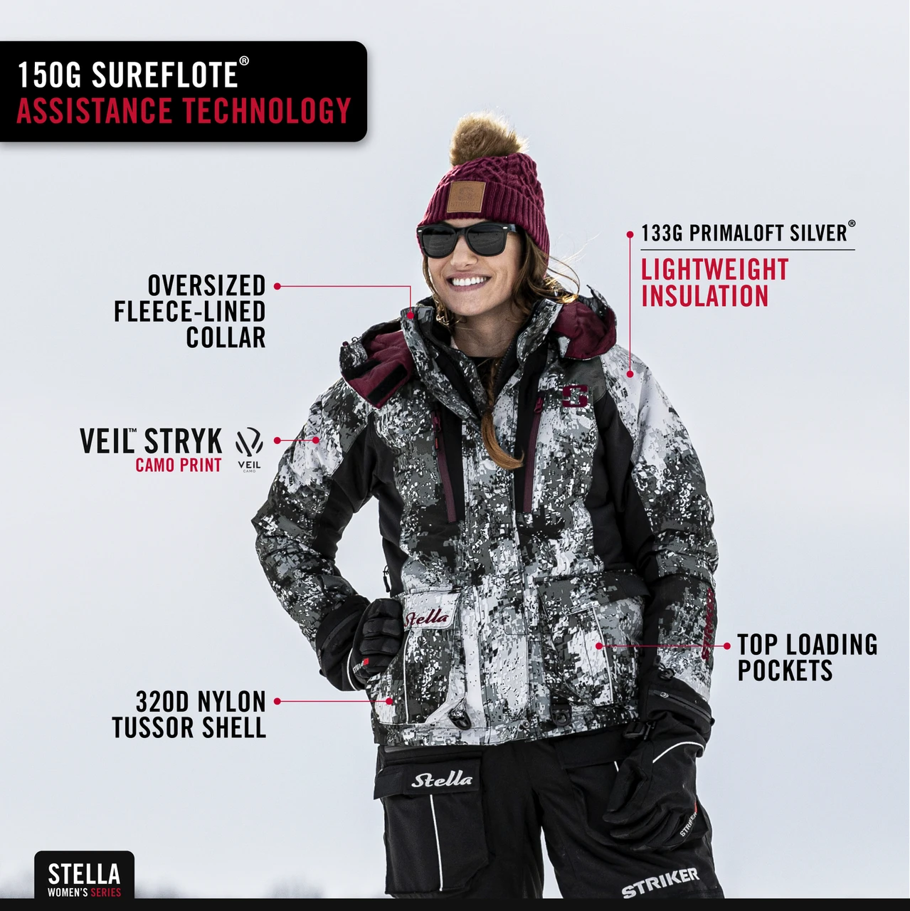 Striker Ice - Women's Stella Jacket - Veil Stryk 5 Striker Ice - Women's Stella Jacket - Veil Stryk - Image 3