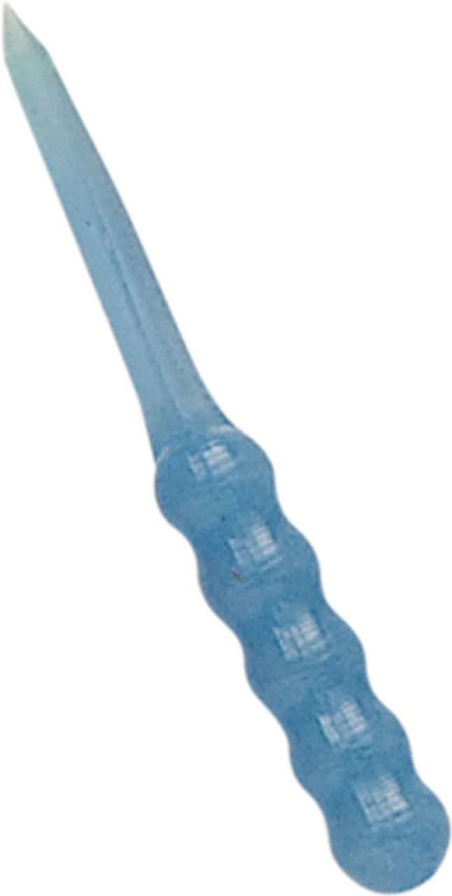 Custom Jigs & Spins Original Finesse Plastic - Glow Brite Blue Ice - Size 10 3 Custom Jigs & Spins Original Finesse Plastic - Glow Brite Blue Ice - Size 10