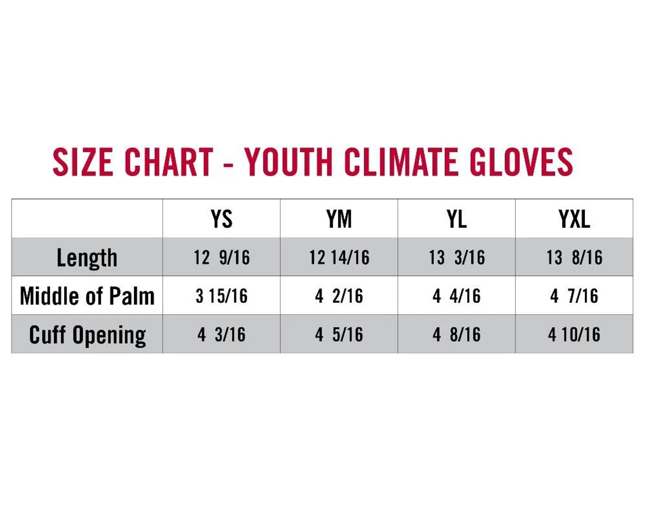 Striker Ice - Youth Climate Gloves 4 Striker Ice - Youth Climate Gloves - Image 2