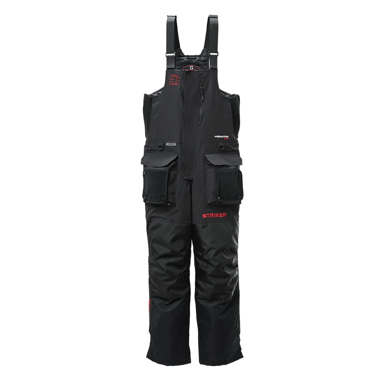 Striker Ice - Men's Predator Lite Bibs - Black 3 Striker Ice - Men's Predator Lite Bibs - Black
