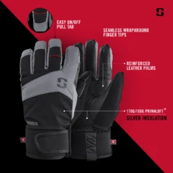 Striker Ice - Apex Gloves - Black / Gray -Fishing Equipment Shop Apex glove info1 1800x1800 39326.1629911529