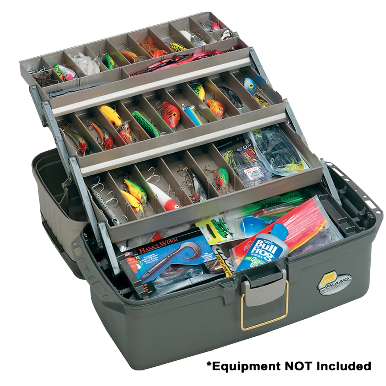 Plano Guide Series Tray Tackle Box - Graphite/Sandstone 3 Plano Guide Series Tray Tackle Box - Graphite/Sandstone