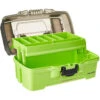 Plano 1-Tray Tackle Box W/Dual Top Access - Smoke & Bright Green -Fishing Equipment Shop CW84730 28413.1671042547
