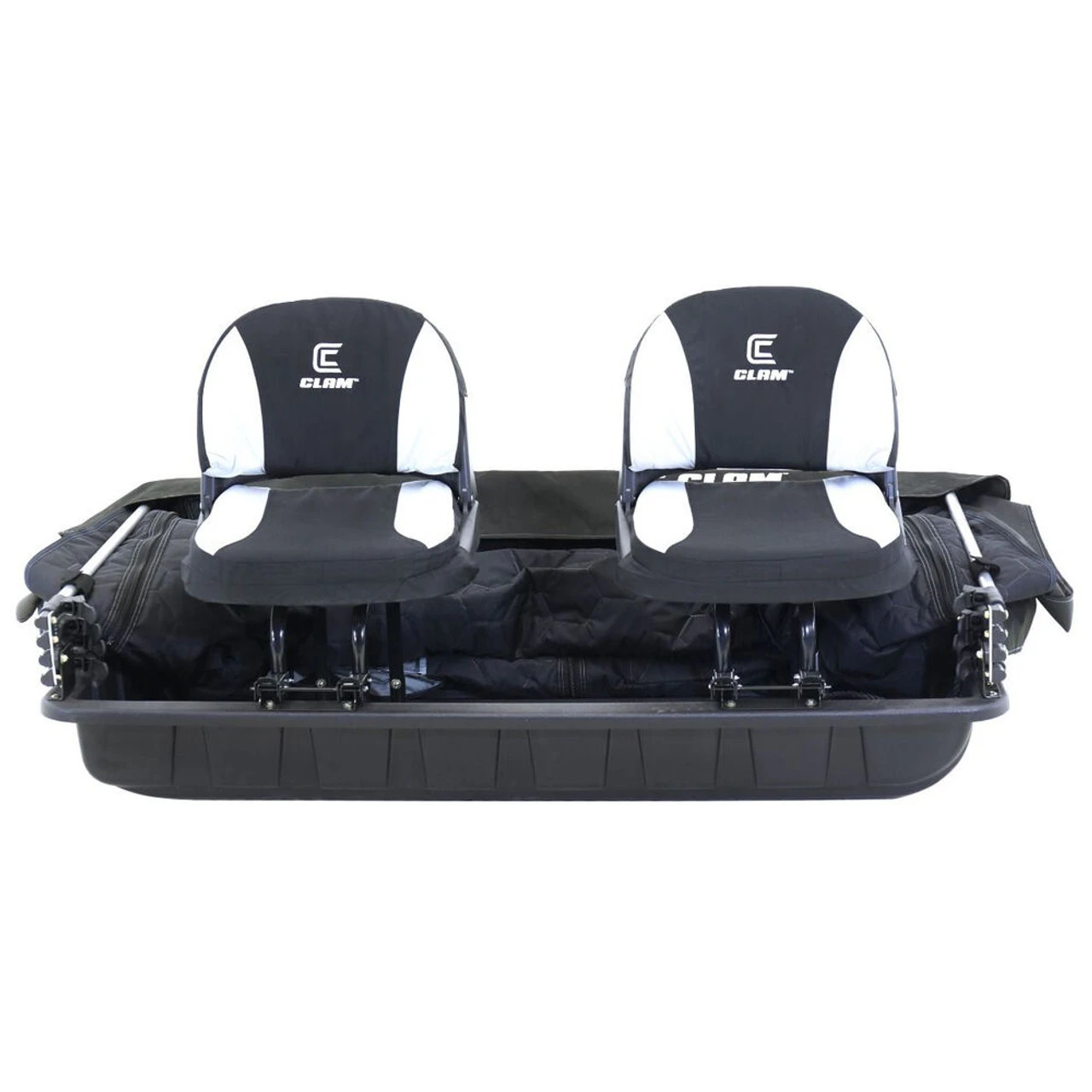 Clam Nanook XL - Portable Flip Over Ice House Shelter 4 Clam Nanook XL - Portable Flip Over Ice House Shelter - Image 2