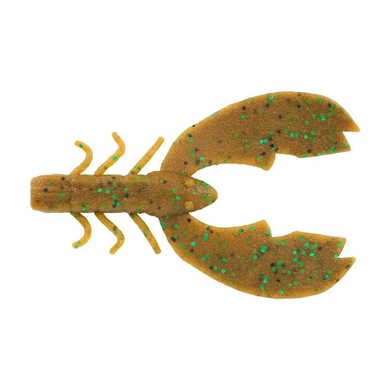 Berkley PowerBait® MaxScent Chigger Craw - 3" - Pumpkin Green Fleck 3 Berkley PowerBait® MaxScent Chigger Craw - 3" - Pumpkin Green Fleck