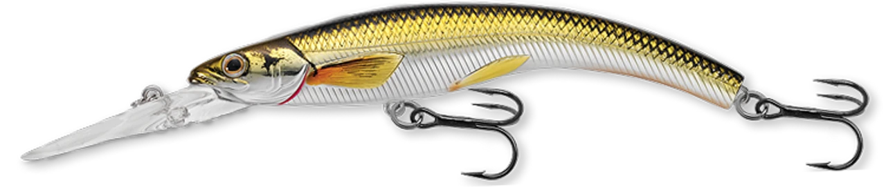 Live Target Rainbow Smelt Banana Bait 3 5/8" Deep Dive 3 Live Target Rainbow Smelt Banana Bait 3 5/8" Deep Dive