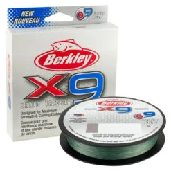 Berkley® X9 Braid 8lb Test | 20 LbC | 9.0kg Low-Vis Green