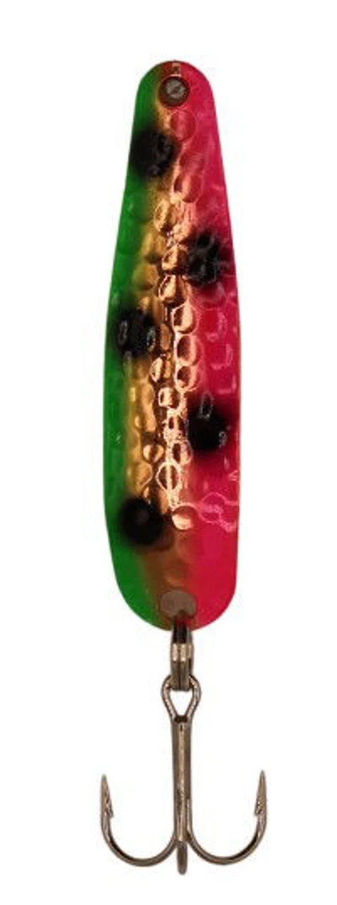 Michigan Stinger Spoons - SCORPION SIZE - XCHWM - Copper Hammered - Coppermelon 3 Michigan Stinger Spoons - SCORPION SIZE - XCHWM - Copper Hammered - Coppermelon