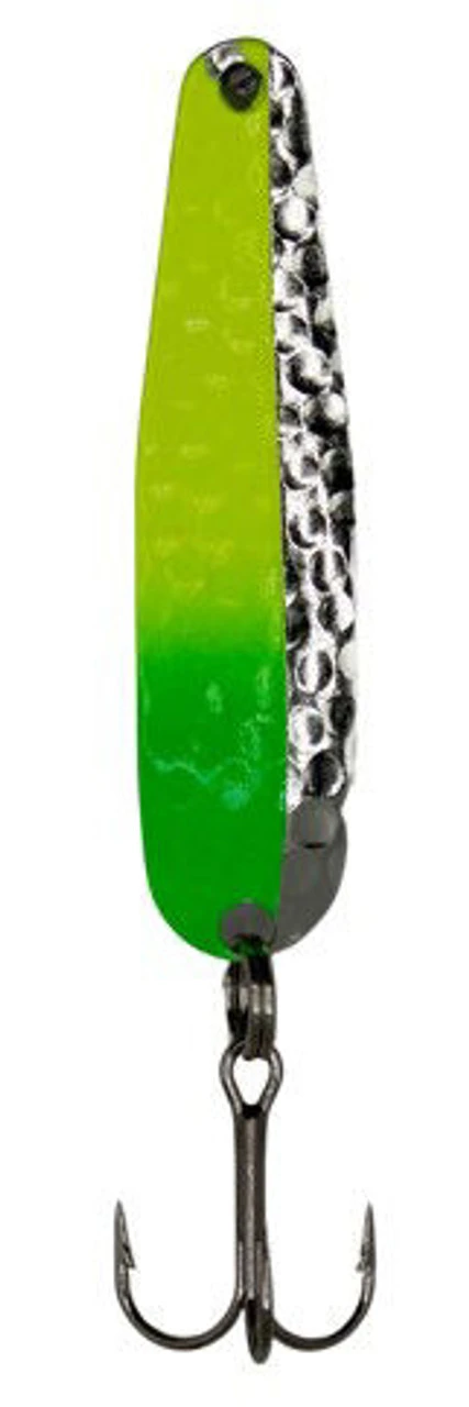 Michigan Stinger Spoons - SCORPION SIZE - XSHCGT - Silver Hammered - Mongoose 3 Michigan Stinger Spoons - SCORPION SIZE - XSHCGT - Silver Hammered - Mongoose