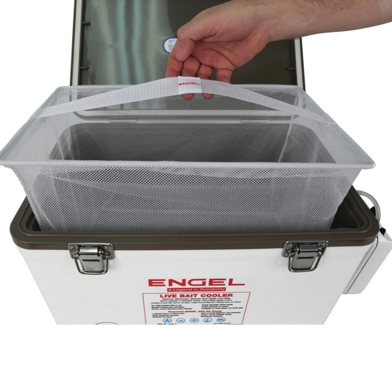 ENGEL 19QT LIVE BAIT DRY BOX/COOLER 6 ENGEL 19QT LIVE BAIT DRY BOX/COOLER - Image 4