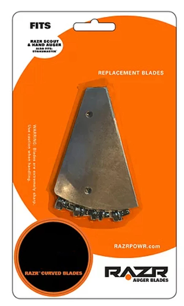 RAZR Powr Blades 5” (Curved/Lazer Style For Hand/Scout) - RHAB5125 3 RAZR Powr Blades 5” (Curved/Lazer Style For Hand/Scout) - RHAB5125