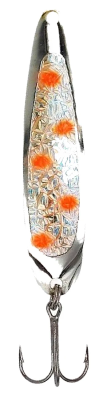 Michigan Stinger Spoons - STANDARD SIZE - S370 - UV Mandarin Orange 3 Michigan Stinger Spoons - STANDARD SIZE - S370 - UV Mandarin Orange
